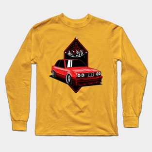 Red M3 E30 Long Sleeve T-Shirt